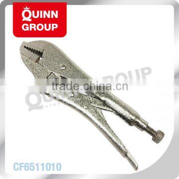 Quinnco 10" CR-V Japanese Type Locking Plier, Straight Jaw