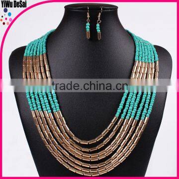 2015 Factory Wholesale Newest Bead Necklace Designs