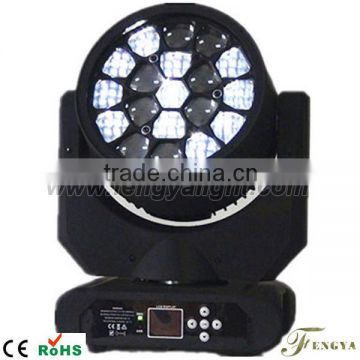 19pcs*12w RGBW 4 in 1 bee eye led beam stage light