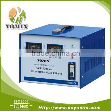 Manufacturer Price YMAVR2-3 Relay Type Voltage Stabilizer , AC 3000VA Power Stabilizer /