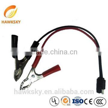 Battery SAE Plug Cable Wiring Harness With The Crocodile Clip Connector
