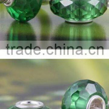 High Quality sterling silver zircon beads