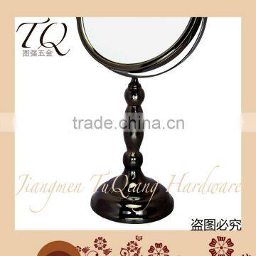 Desktop Magnifying Antique Nickel Mirror photo-3