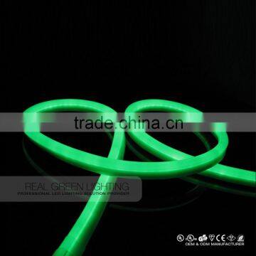 Green LED Neon Rope Light Flexible ultra green LED Neon Flex Rope Light