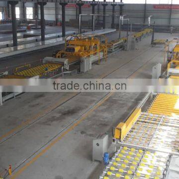 automatic artificial quartz stone production line big slab machine processing quartz stone
