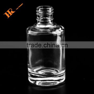 15ml Cylinder Empty Nail Polish Bottle Classic shape glass bottle