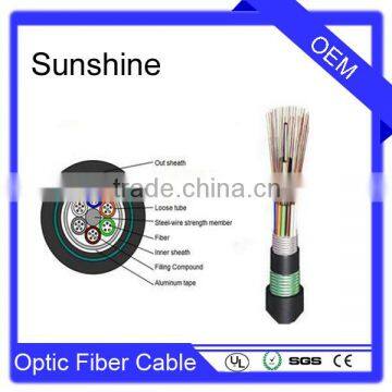China oem factory 1core to 288core 8 core singlemode fiber cable