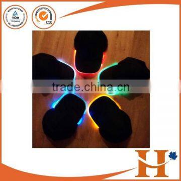 hot sale custom design patent fiber optic LED Light flashing caps outdoor sports baseball Cap(SHXE-072401)                        
                                                Quality Choice