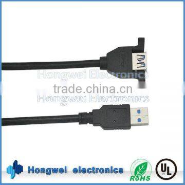 High quality USB3.0 am to af USB 3.0 OTG cables with lock screw