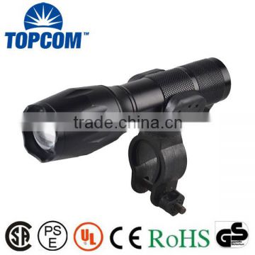 1000 Lumen Zoomable Power T6 LED Bike Flashlight