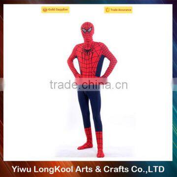 Wholesale hot selling adult cosplay movie star spiderman costume