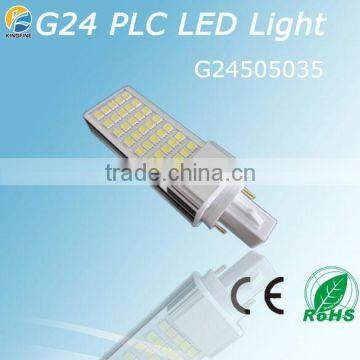 Happy New Year 85-265VAC 3528SMD 6w G24 LED Lamp