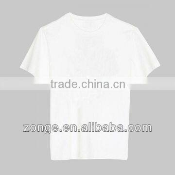 Hot Sell Customized T-shirts Sublimation White