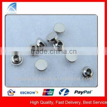 YX4861 Shiny Silver Jeans Small Metal Rivet for Handbags