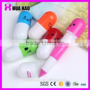 new style ball pendouble sided vitamin ball pen