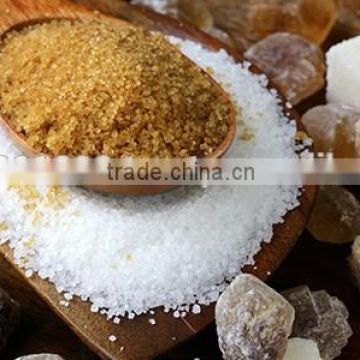 GRANULATED WHITE AND BROWN SUGAR