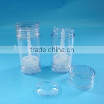 AS clear deodorant stick container, 30g 50g plastic cylinder deodorant container                        
                                                Quality Choice