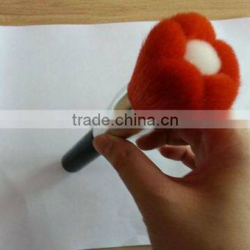 flower shape makeup powder blush brush