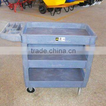 SC3500 plastic 3-floor service carts