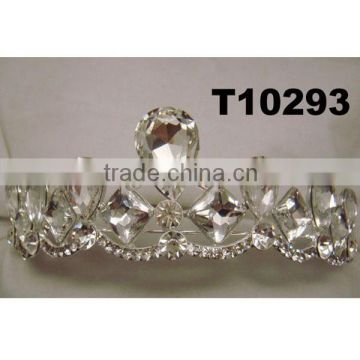 wholesale adult crystal pageant crowns and tiaras