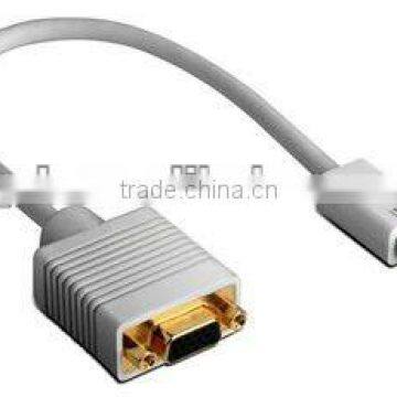 MiniDP to VGA 15pin Male cable