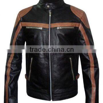 Motorcycle Leather Jacket Pakistan genuine leather Jacket Men Motorcycle Leather Jacket