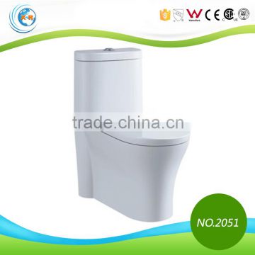 bathroom Hot sale China saintary ware siphonic one piece water toliet XR2051