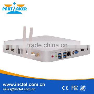 Fanless Graphic Card Intel HD 4400 Core i3 4010u Processor High Quality Fanless Mini Pc 12V
