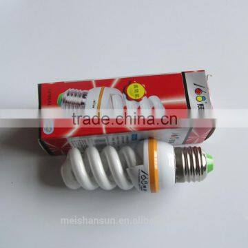 13W pc spiral shape halogen energy saving lamp