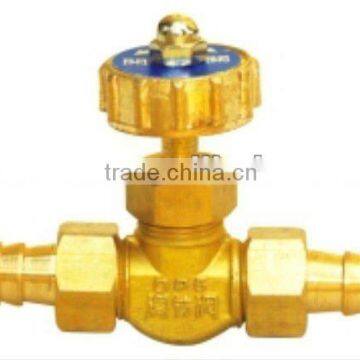 Brass Regulating Valve With Hose Barb