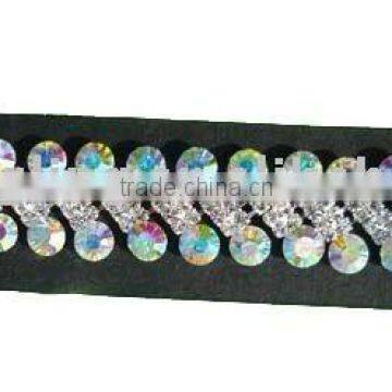 AB clear crystal bracelet