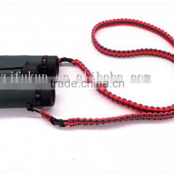 custom handmade polyester 550 paracord camera neck shoulder strap cute binocular lanyard