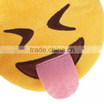 New Arrival Soft Smile Face Emoji Wallet Toys Yangzhou Made