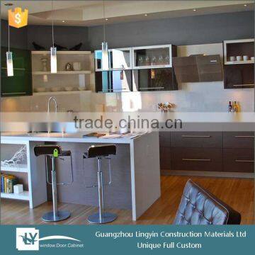 2015 modern sideboard MDF lacquer kitchen cabinet