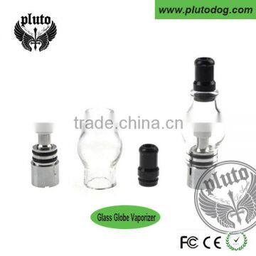 glass globe dry herb atomizer G15 no burning smell glass atomizer