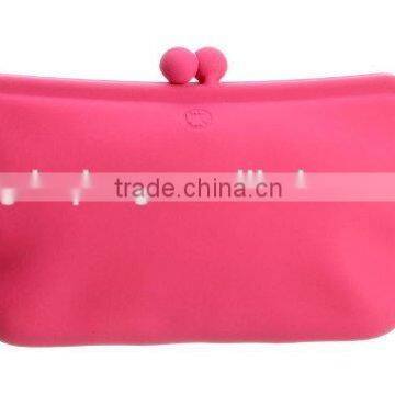 new design portable silicone hand bag for ladies