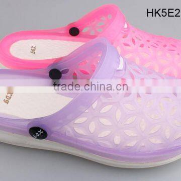 2015 High quality TPU jelly garden clogs shoes