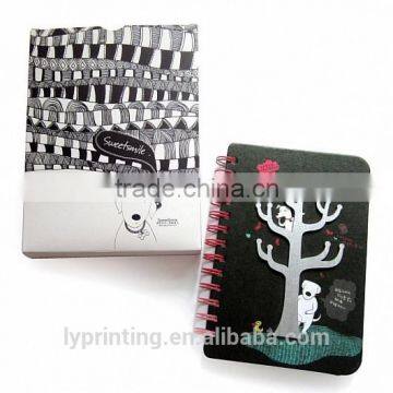 Hot sale custom high quality Spiral notebook printing notebook printing