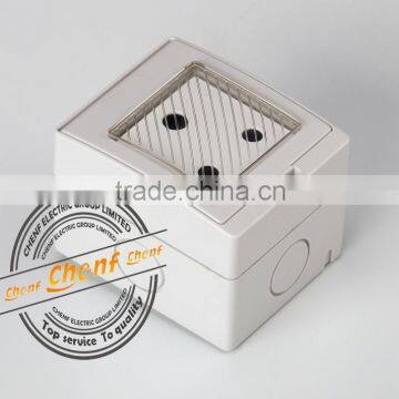 Newest High Quality 110V 16A Waterproof Socket With Cover Outdoor Use photo-5