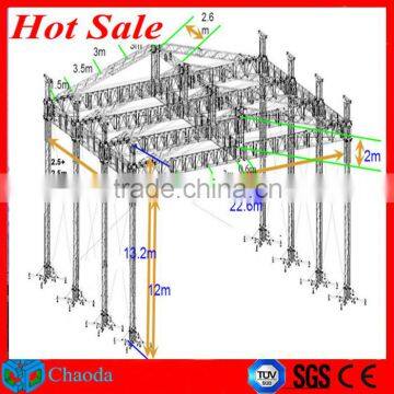 Cheap aluminum CE and SGS cetificited event stage truss system