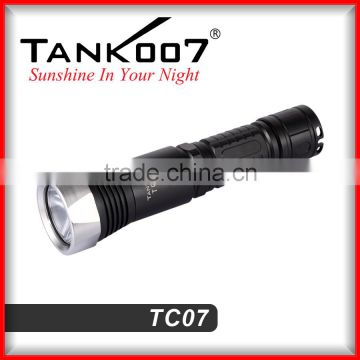 Military quality standard high performance led flashlight from Tank007 manufacturer