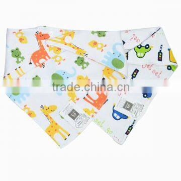 High Quality Factory Price 100% Cotton Neckerchief Baby Bib Manufacturer