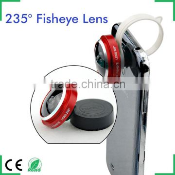 235 Degree Universal Clip Super Fisheye Lens for iPhone Samsung Smart Phone