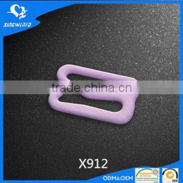 Nylon coated bra strap accessory hook buckle