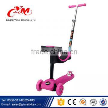 Manufacturer supply folding kick scooter , Kids Assembly Scooter 4 Wheel Kick Scooter for sale , Best selling kick scooter