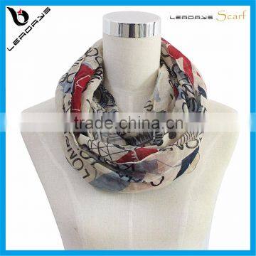 UK flag printing best selling infinity scarves