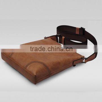 2015 Vintage Genuine Leather Bag Handbag With Top Level Cow Fist Layer Coat Man Shoulder Bags photo-4