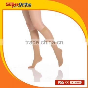 Medical Compression Stocking--- A8-002 Classic Under Knee Close Toes