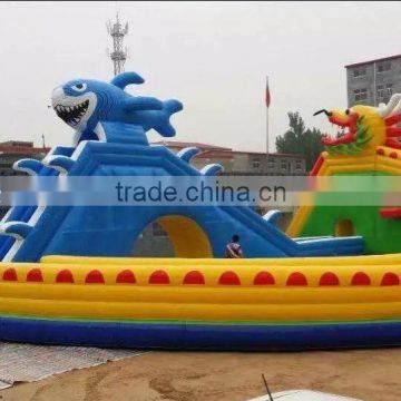 2016 hot commercial giant inflatable fun park