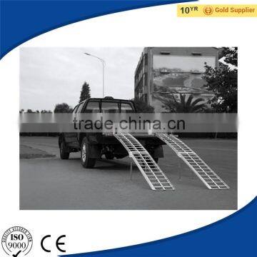 89" Arched Aluminum 4-Wheeler Quad ATV Loading Ramps, Folding Snowblower Semi Truck Loading Ramp for Sale